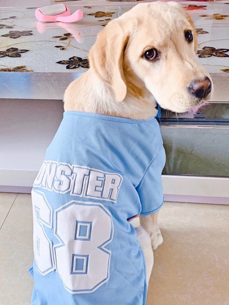 Рубашка для собак базовая одежда Мягкая и дышащая хлопковая футболка Одежда