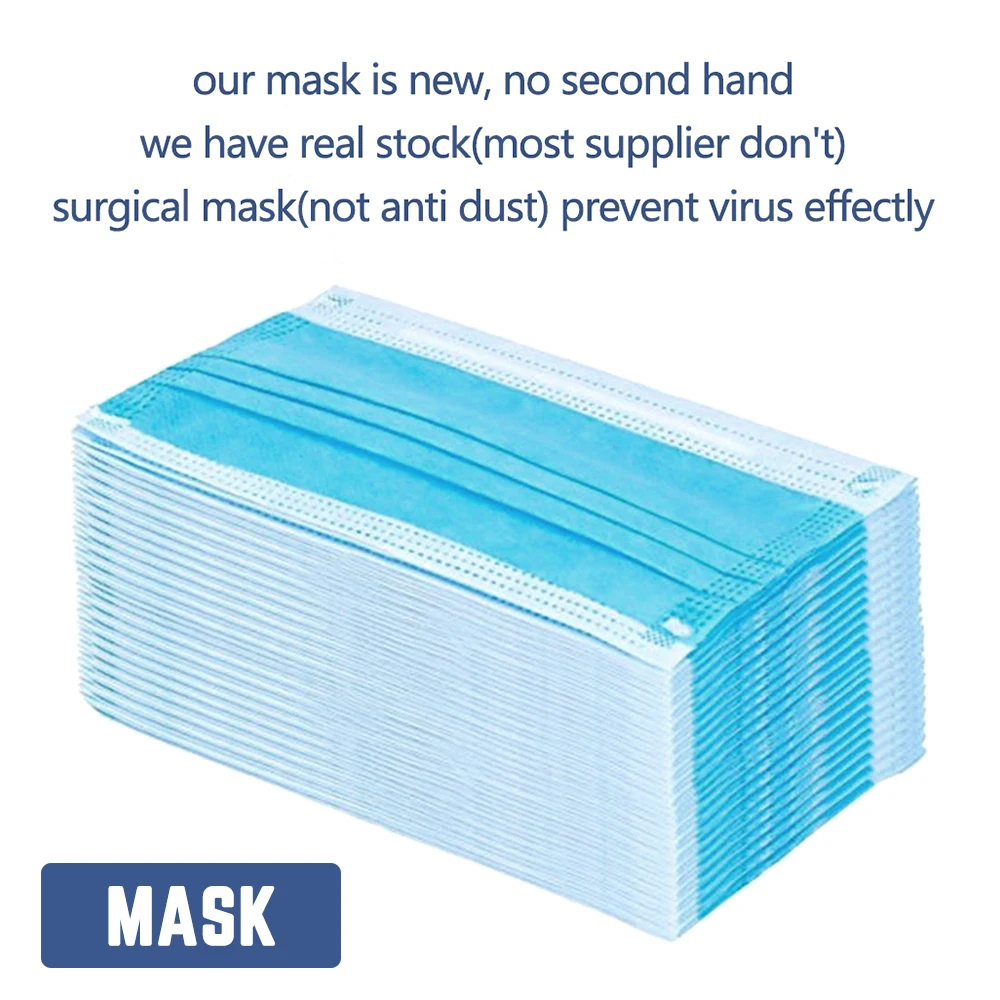 50/100 шт черный трехуровневая защита нетканые одноразовые маски со ртом для лица