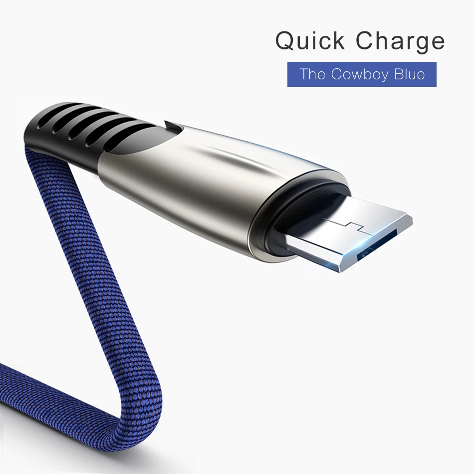 50 см 1 м 2 м 3 м 3 А usb type-C кабель для huawei P30 Pro USB зарядное устройство для телефона для iPhone XS провод зарядки Redmi Note 7 - Цвет: Blue For Android