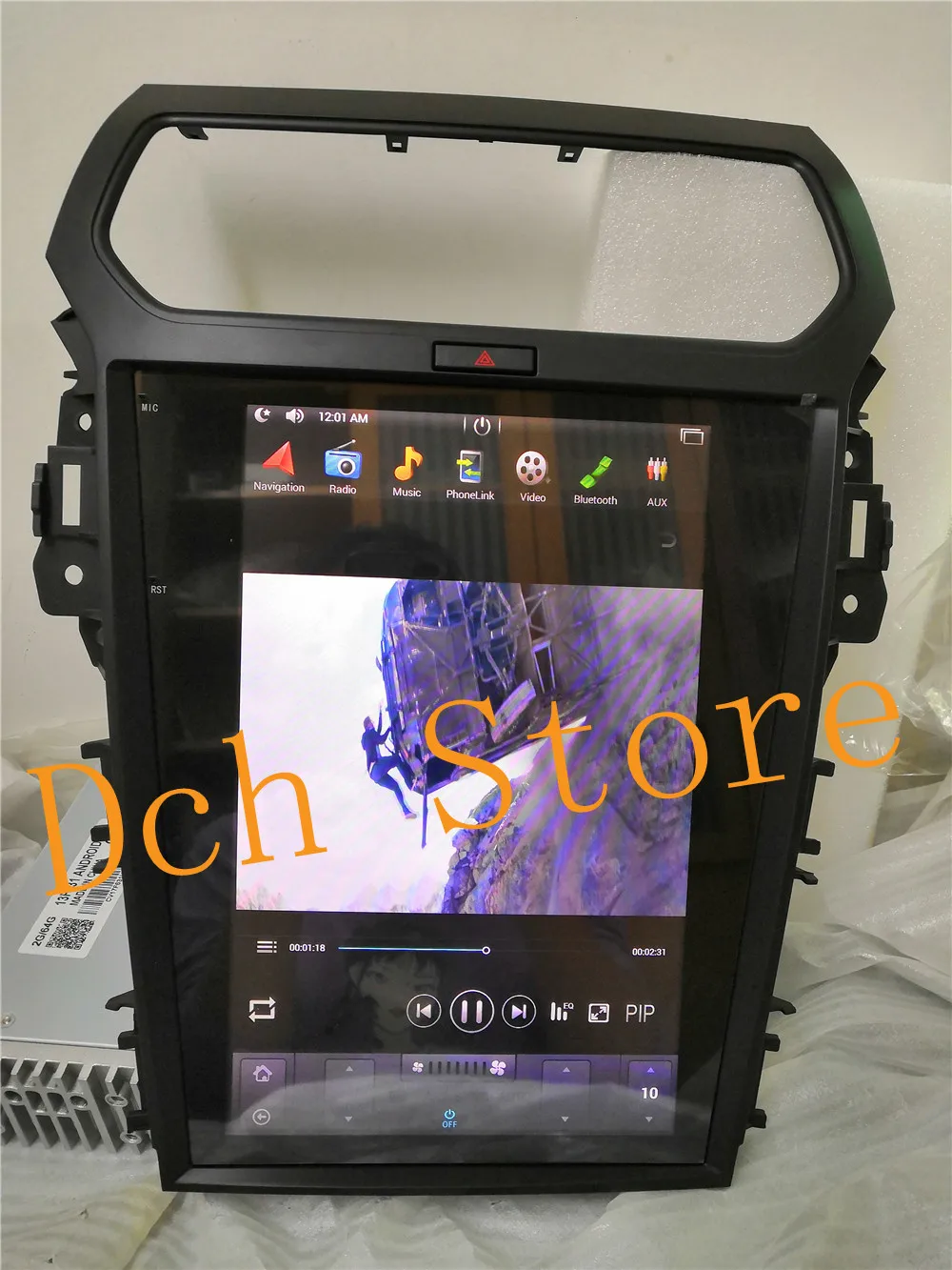 12 1 дюймов вертикальный tesla стиль Android 9 0 автомобильный DVD плеер GPS навигация для Ford