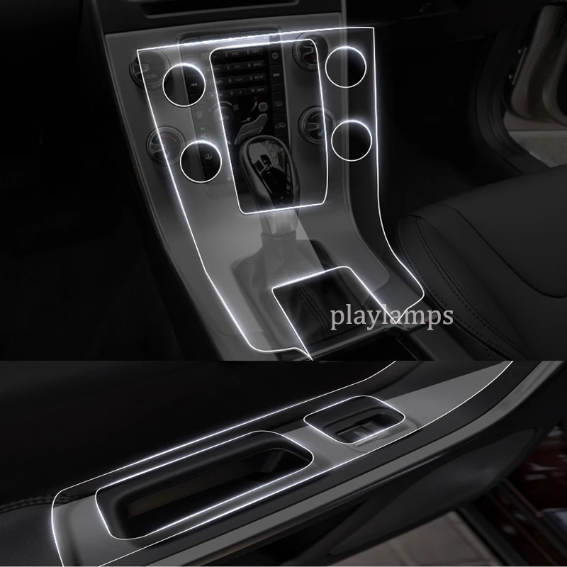 Интерьер автомобиля Кондиционер панель управления ТПУ пленки декоративные