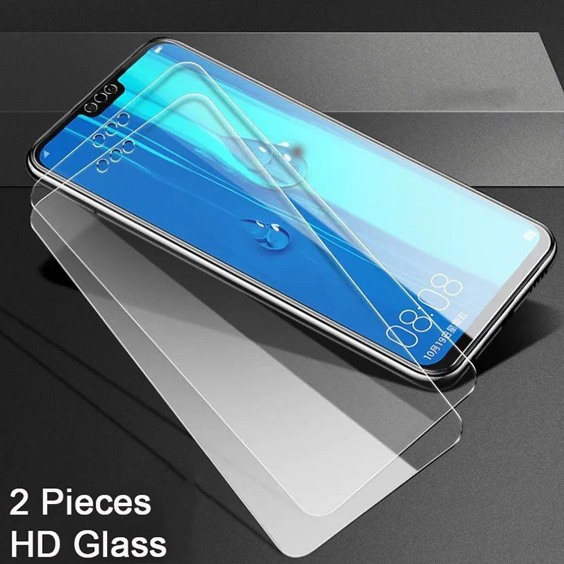 2 шт Полное покрытие закаленное стекло для huawei Honor 9X 8X MAX защита экрана взрывозащищенное стекло для Honor 9X 8X стеклянная пленка