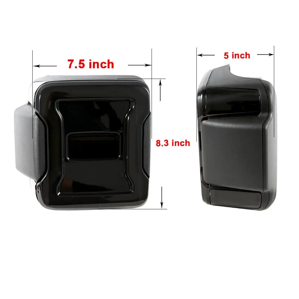 США Версия светодиодный задний фонарь автомобиля светильник дыма для Jeep Wrangler JL