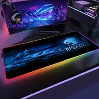 rgb computer luminous gaming mouse pad roccat rainbow colorful big glowing led extended illuminated keyboard non slip desk mat