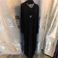 islamic arab middle east black loose hijab prayer dress robe fashion muslim malaysia clothing women dubai abaya long skirt dress