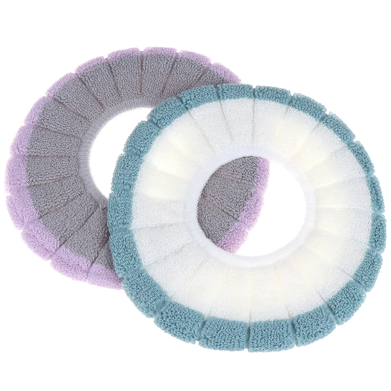 Теплый мягкий чехол для унитаза крышка сиденья верхняя коврик мягкое моющееся