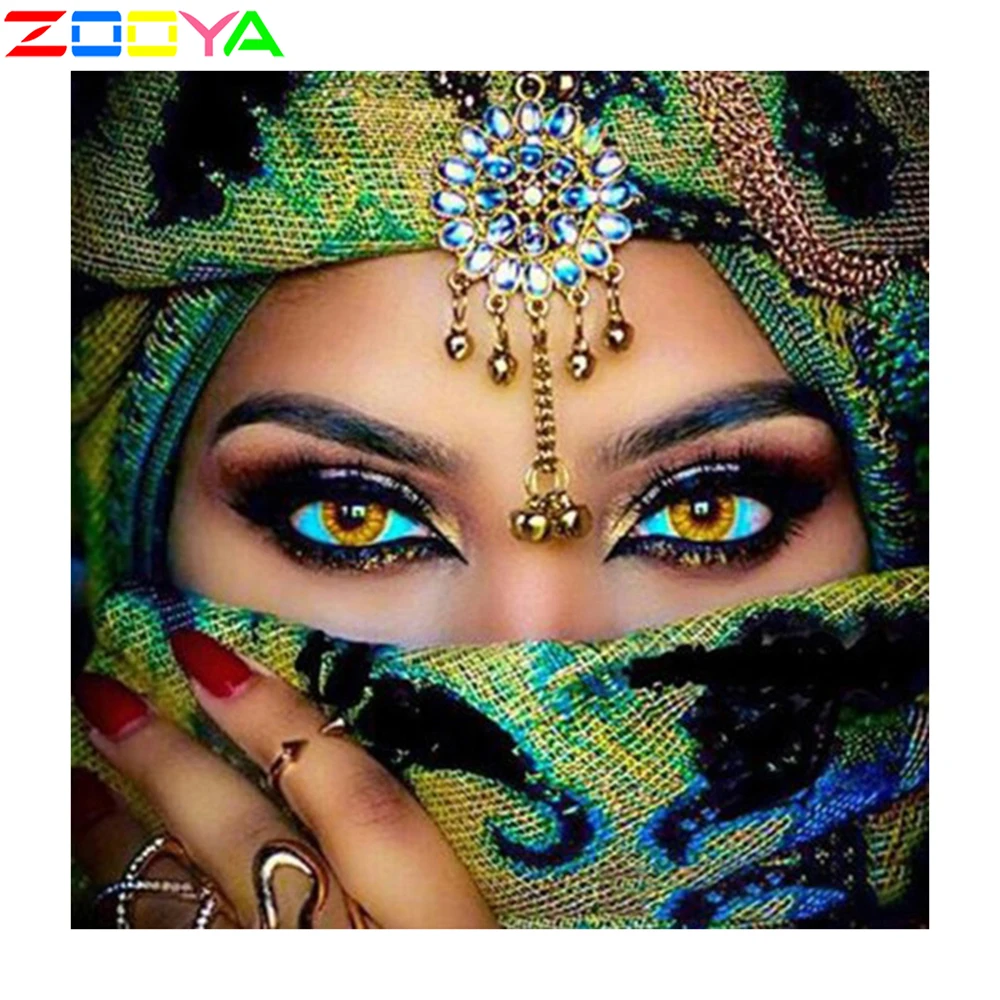 

Full 5D Diy Diamond Mosaic Embroidery Mask Girl 3D Diamond Painting Full Square Rhinestone Craft Painting Woman Decoration Sp428
