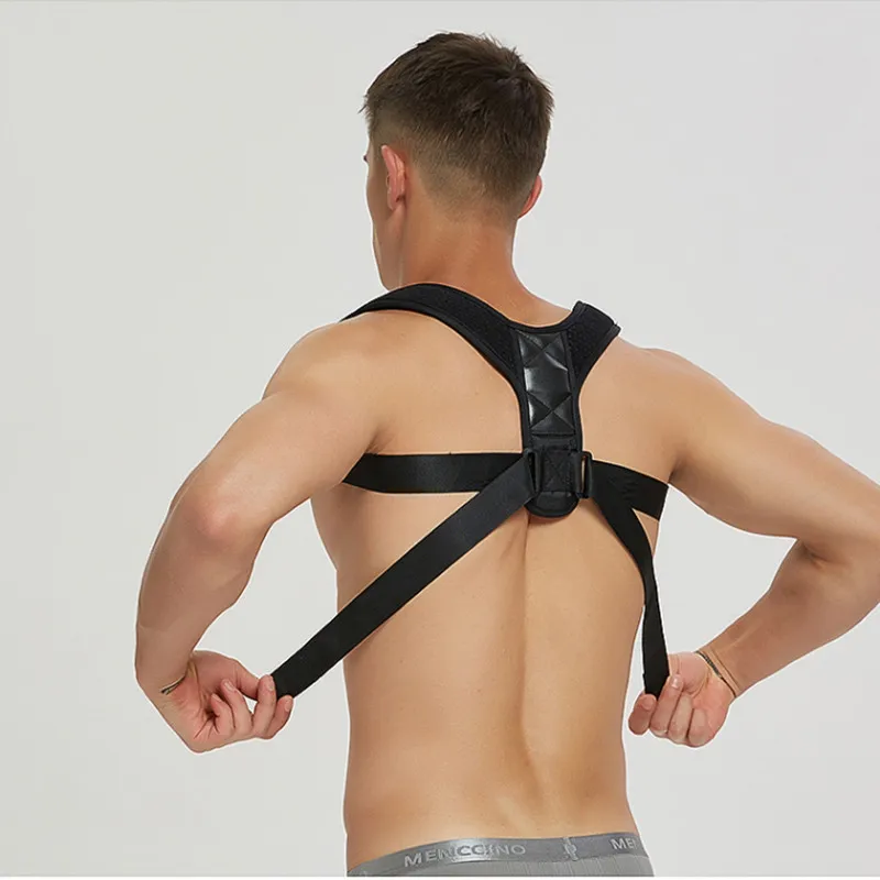Регулируемый Корректор Осанки Спины для мужчин женщин детей ключицы плеча