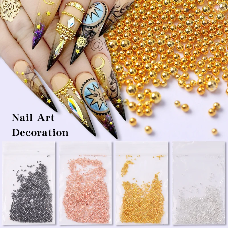 1 сумка розовый Золотой Серебряный ноготь Star арт Стразы для ногтей жемчуг