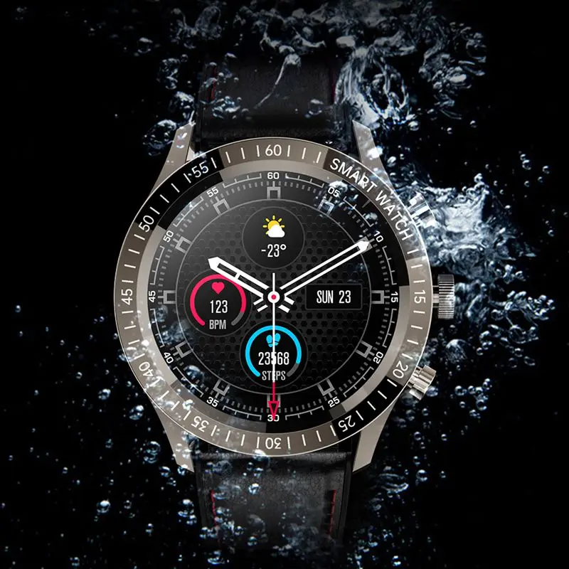 

1.32 inch Smart Watch Men 2021 360*360 HD Big Screen Fitness Tracker Fashion Waterproof Smartwatch for Android IOS