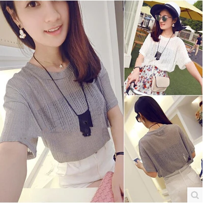 

2020 Women black Shirt Top Short Sleeve Top