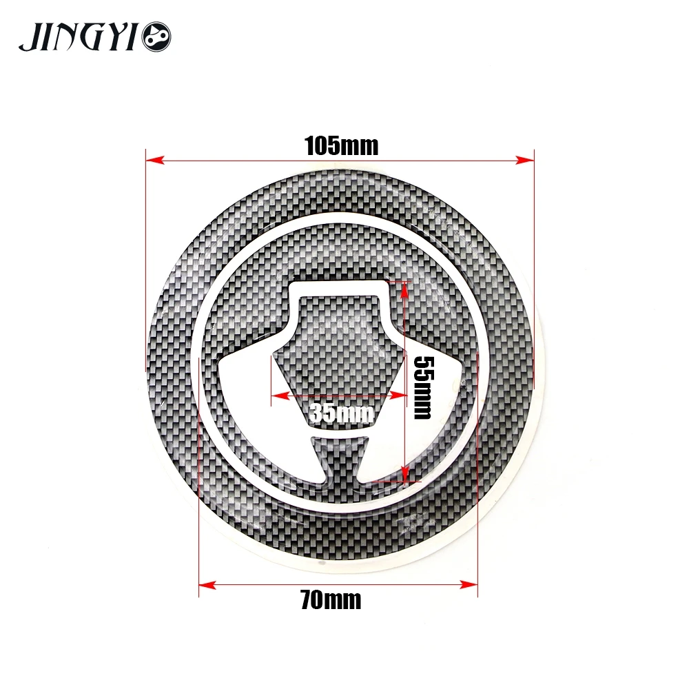 Новая 3D наклейка на мотоцикл с газовым топливным баком Защитная Наклейка для