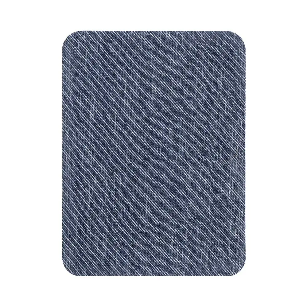 4pcs-dark blue 4/12 Шт Локоть ткань джинсы клеевые заплатки Одежда DIY Repair брюки до колена с аппликацией одежда самоклеящаяся отверстие ремонтом патчем - Цвет: 4pcs-dark blue