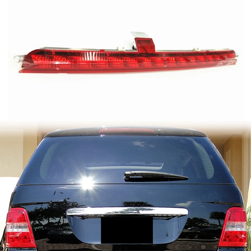 

Автомобильный светодиодный задний третий стоп светильник с высоким креплением, стоп-сигнал, красная лампа для Benz W166 GL/ML/GLS/GLE 1668200056