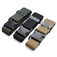 adjustable survival tactical belt quick release tactical combat belt emergency rescue rigger waist belt police training hunting