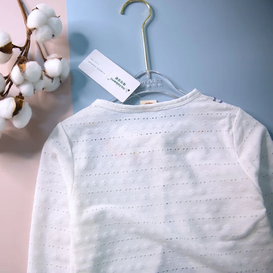 Новинка 2021 хлопковый Кардиган для девочек верхняя одежда детский белый Болеро