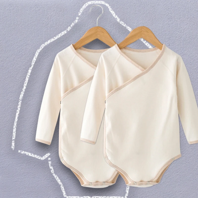 Новинка 2020 года Детские комбинезоны из органического хлопка для новорожденных