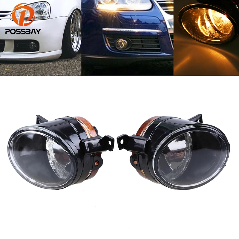 Автомобильные противотуманные фары POSSBAY H11 12 В 55 Вт для Volkswagen Jetta/Bora/Golf Mk5 2004 2010|Фара