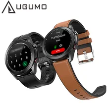 UGUMO T40 Fashion Smart Watch men 1.3HD Full Touch BT Call Wearable Device Long Standby Sports SmartWatch For Android IOS