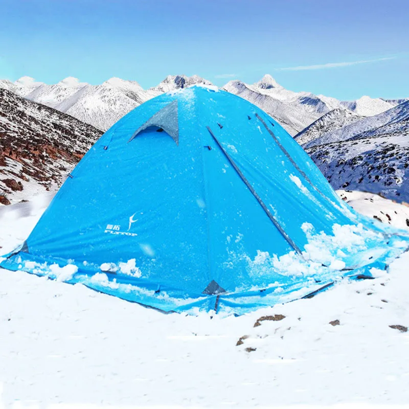 Flytop туристическая палатка для 2 или 3 человек двухслойная алюминиевая с защитой