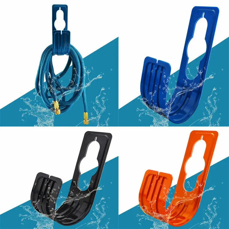 Настенный держатель для шланга трубы катушки вешалка крючок хранения стойка