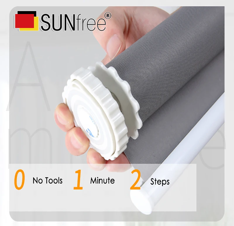 SUNfree роликовые шторы без сверления дизайнерские оконные дневной и