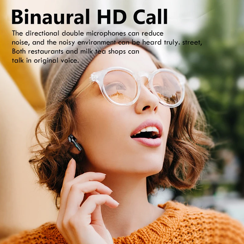 

Bluetooth 5.0 Earphones With Microphones 9D HiFi Bass Earbuds Wireless Headphones IPX6 Waterproof Sport Bluetooth Headphones