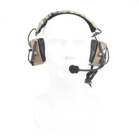 comtac iv military tactical headset anti noise headphone airsoft cs hunting shooting earmuff hearing protection army accessories