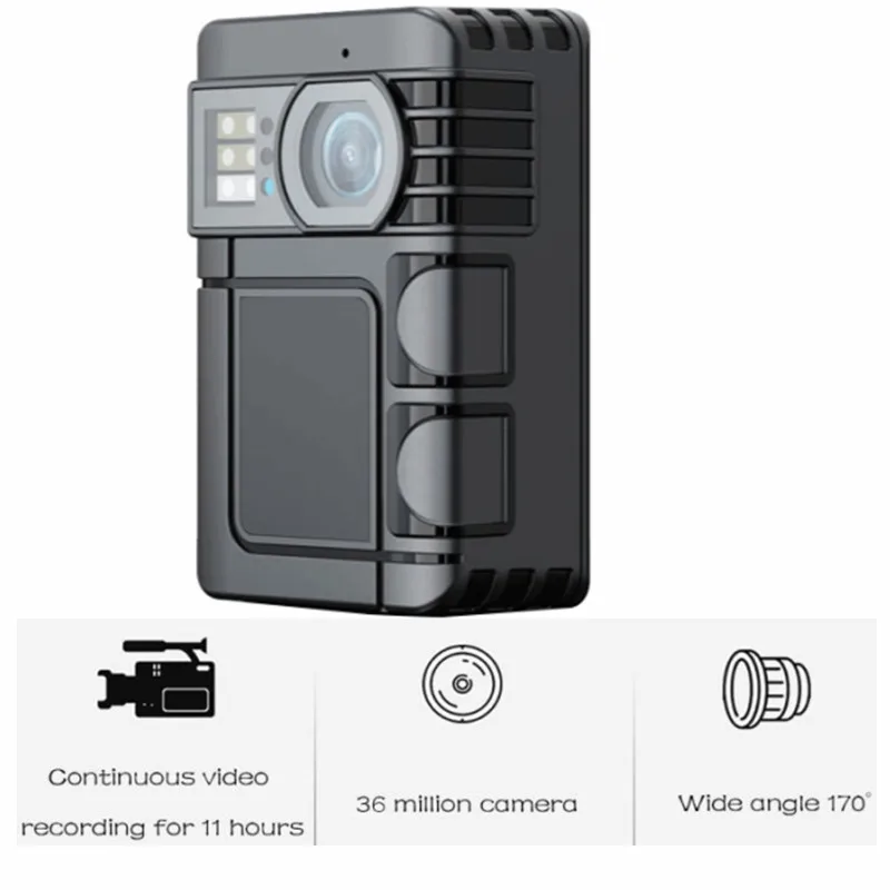 

Police Body Camera K50 HD 1080P Portable Mini Camera Waterproof DVR Video Recorder IR Night Vision for Law Enforcement 32GB Cam