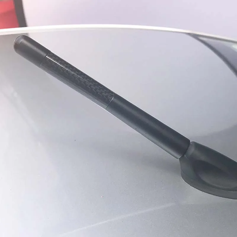 Alijunda WRC короткая антенна из углеродного волокна радиоантенна для SEAT Ibiza Leon Toledo Arosa