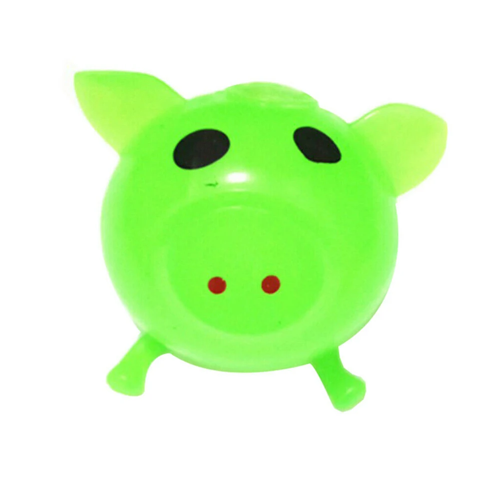 

1 Pcs Cute Anti Stress Splat Water Pig Ball Vent Toy Venting Sticky Smash Squeeze Novelty Shocker Gags Jokes Prank Toys New