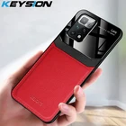 Ударопрочный чехол KEYSION для Redmi 10 10 Prime Note 10 Pro 10T 5G задняя крышка из искусственной кожи для телефона Xiaomi MIX 4 POCO X3 GT M3 Pro