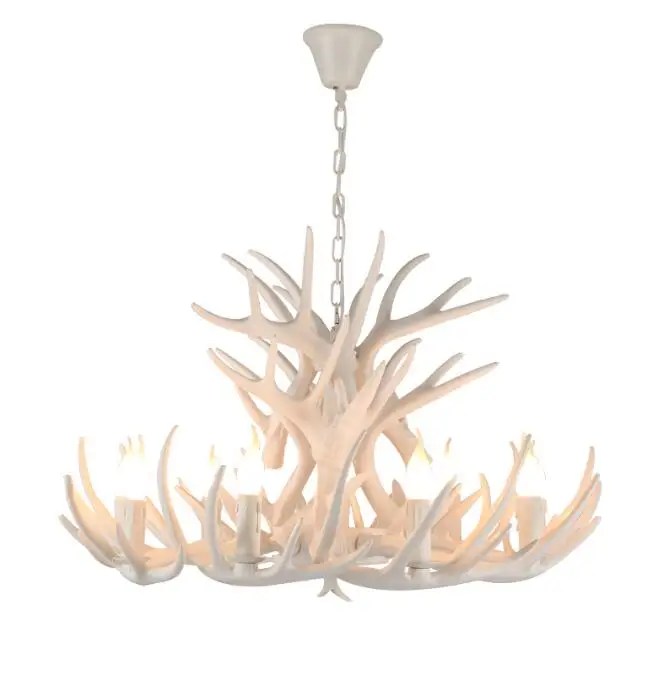 Американский кантри ретро-рога подвесные светильники Современная Гостиная