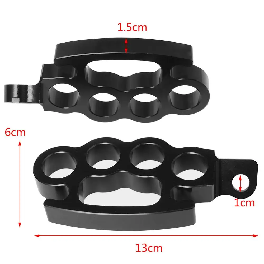 130 мм подножки для летающих суставов мотоцикла Регулируемые индивидуальная