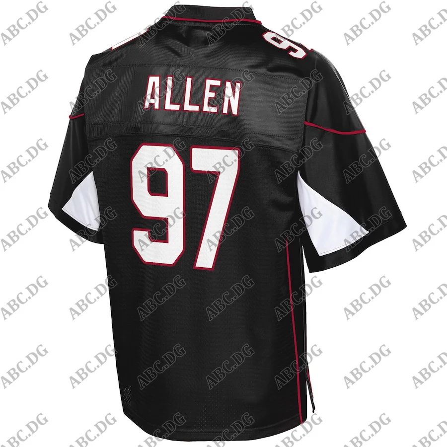 

Customized Stitch American Football Jersey Men Women Kid Youth Arizona Zach Allen Pro Line Black Alternate Team Player Jersey