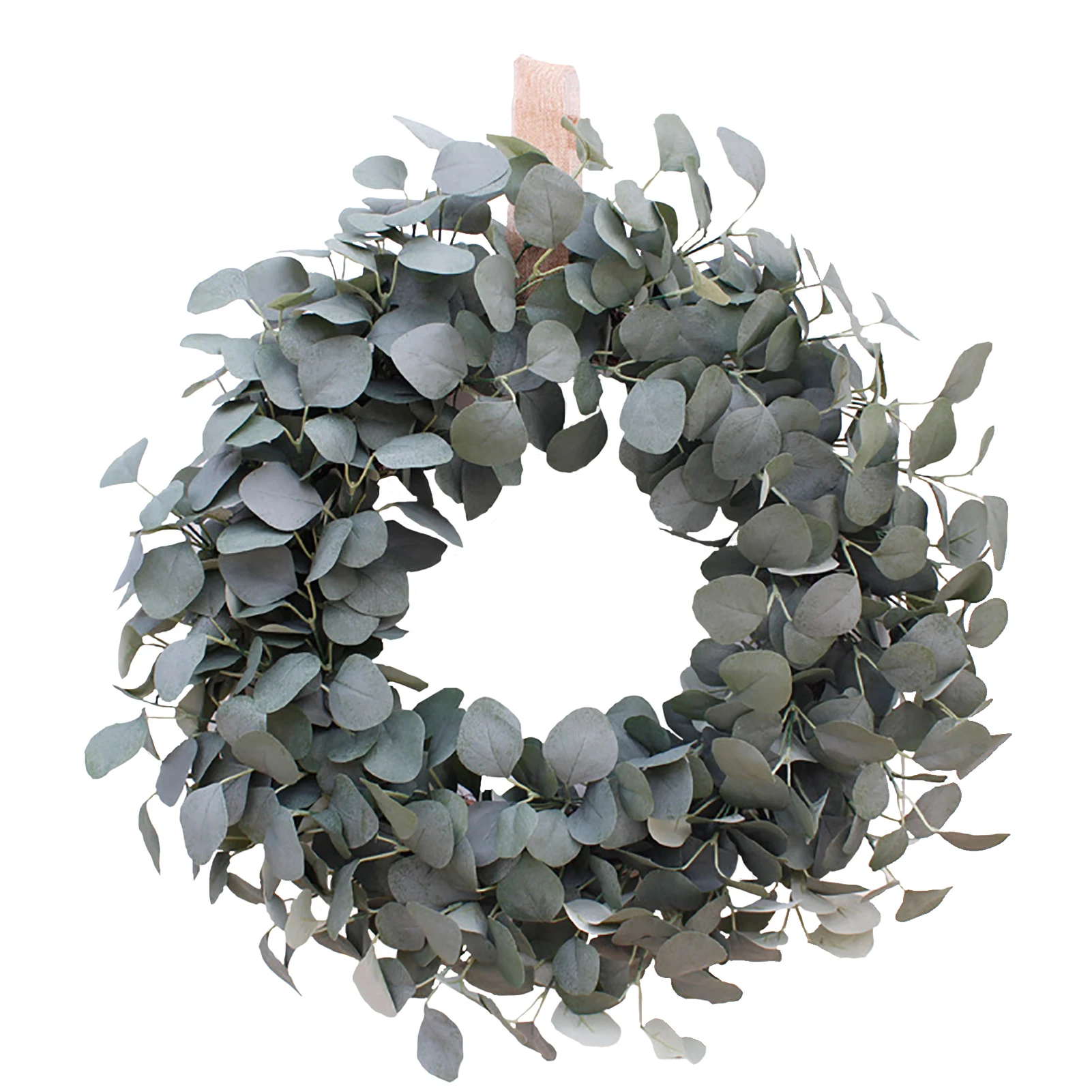 

Искусственный венок из листьев эвкалипта, искусственное растение, гирлянда для свадебного украшения, двери, желательно дома