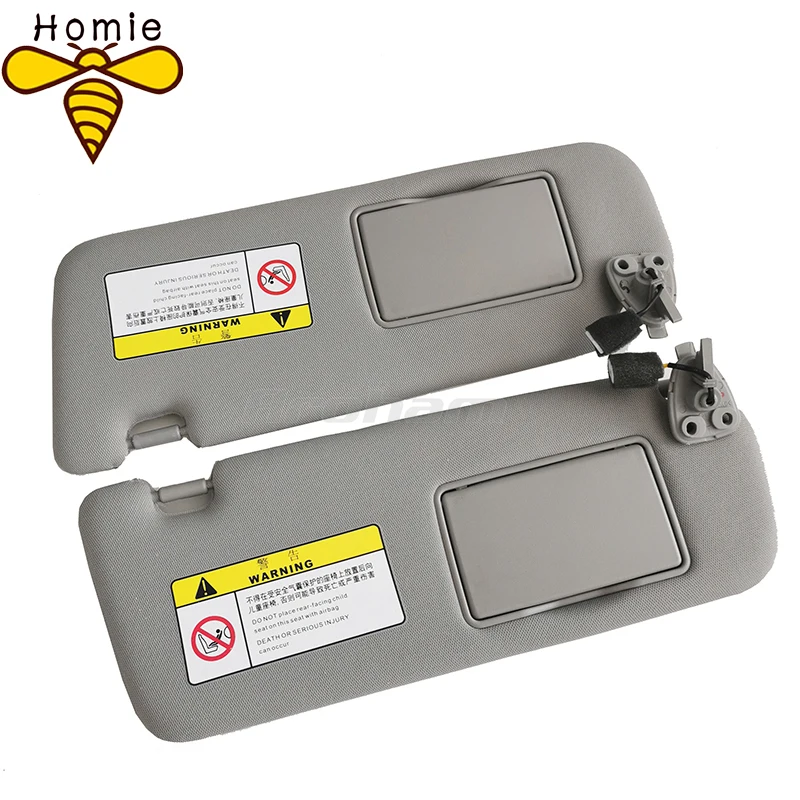 Солнцезащитный козырек Sonata Nf Nfc для Hyundai 2005 2006 2007 2008 2009 серый косметический