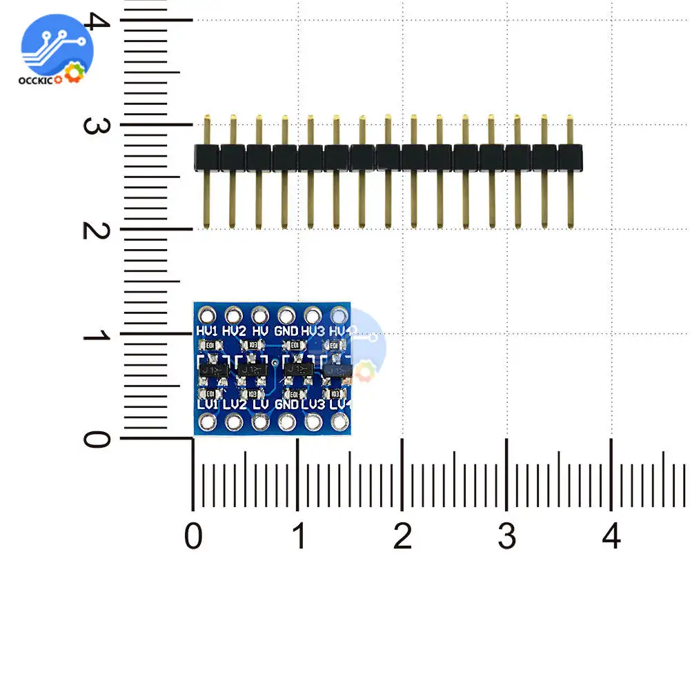 Преобразователь логического уровня IIC I2C 5 шт. в постоянного тока 3 В