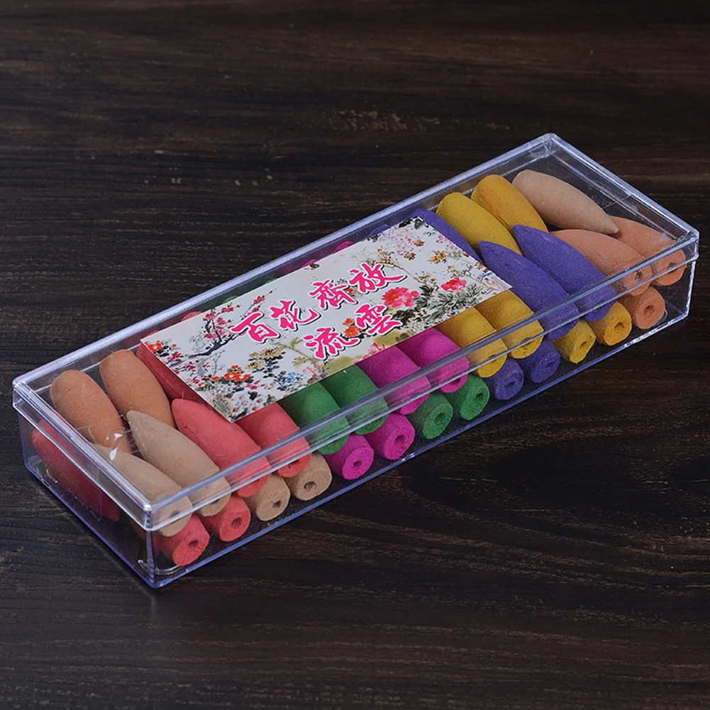 54 шт. Ладан конус обратного смешанные ароматерапия свежий воздух ароматическая