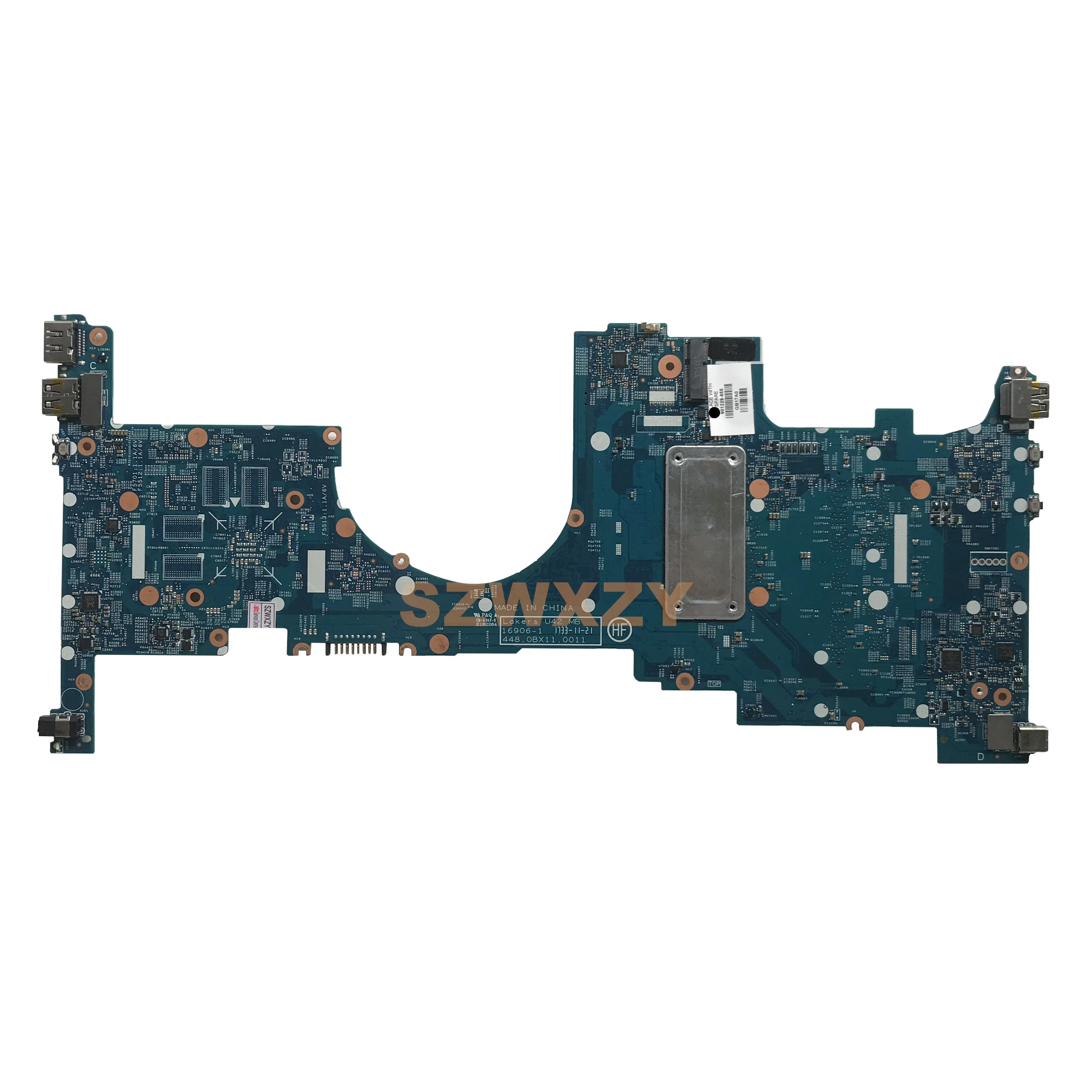 Для HP Envy X360 15M-bp 15-bp материнская плата портативного компьютера с SR3LC I7-8550u 934998-601