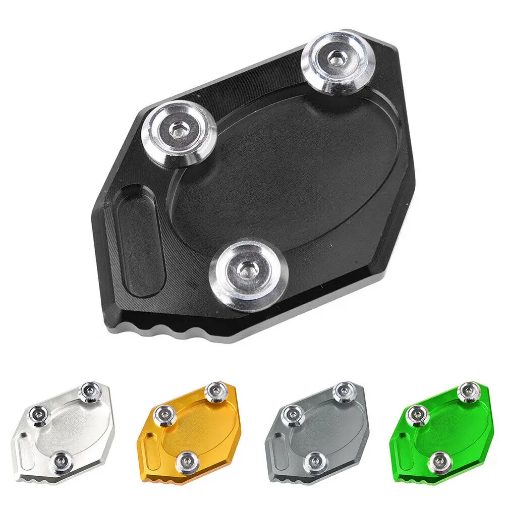 

Алюминиевая боковая подставка для мотоцикла с ЧПУ, опорная пластина, ножные колодки для Kawasaki Ninja 300 250 ZX300R ZX250R 2013 2014 2015