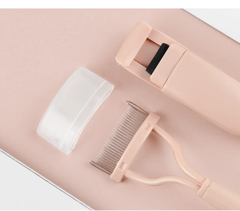 

Eyelash Curler Set Curling Long-lasting Stereotype Foldable Mascara Clip Local Eyelash Curler Comb Combination Makeup Tools