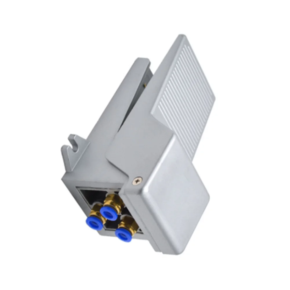 

4F210-08 2 Position 5 Way Momentary Air Tool Foot Pneumatic Pedal Valve Switch4F210-08L with Lock Pedal Valve