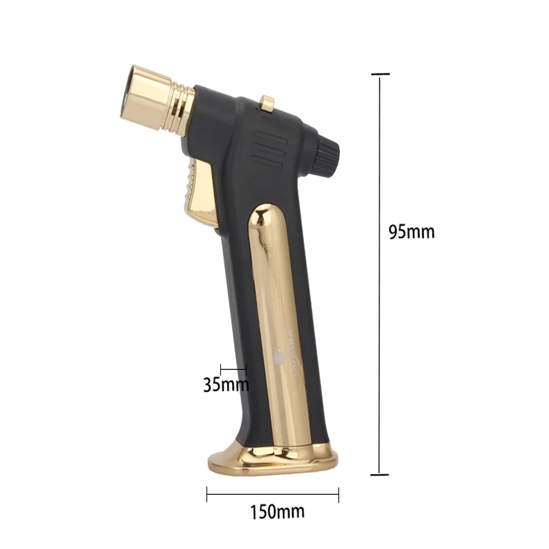 COHIBA металлическая сигара легче чем газ бутан пистолет стиль прикуриватель 1