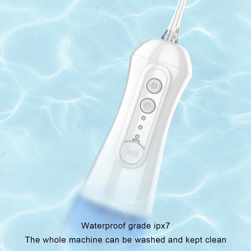 

Usb Charging Electric Tooth Washer Household Oral Irrigator Portable Denta l Water Flosser Jet Irrigator Denta l Teeth Cleaner