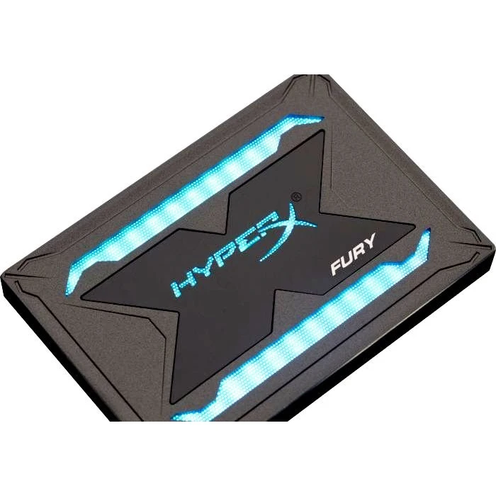 Комплект для модернизации твердотельный накопитель Kingston HyperX Fury RGB SHFR200B/240G SSD 2.5&quot