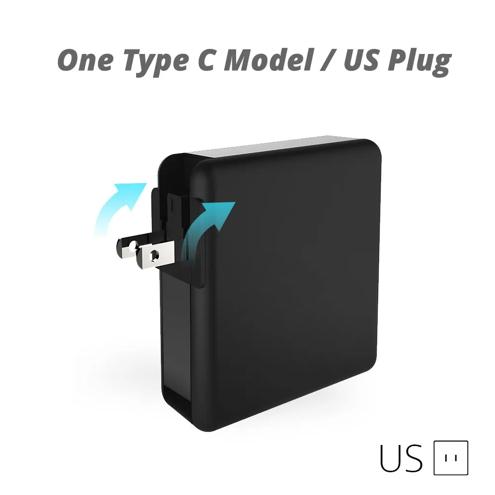 1 type c US Plug 65W USB C Type-C зарядка для ноутбука блок питания для lenovo ThinkPad X1 Carbon ноутбука 01FR024 20V 3.25A - Цвет: 1 type c US Plug