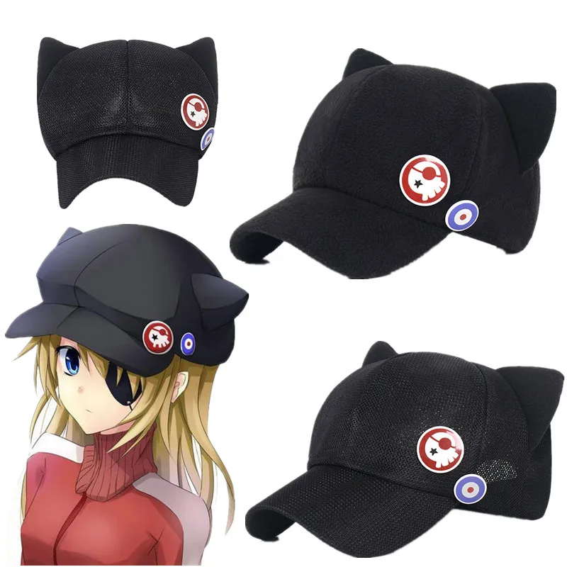 Бейсболка EVA Asuka для взрослых летняя с кошачьими ушками | Тематическая одежда и