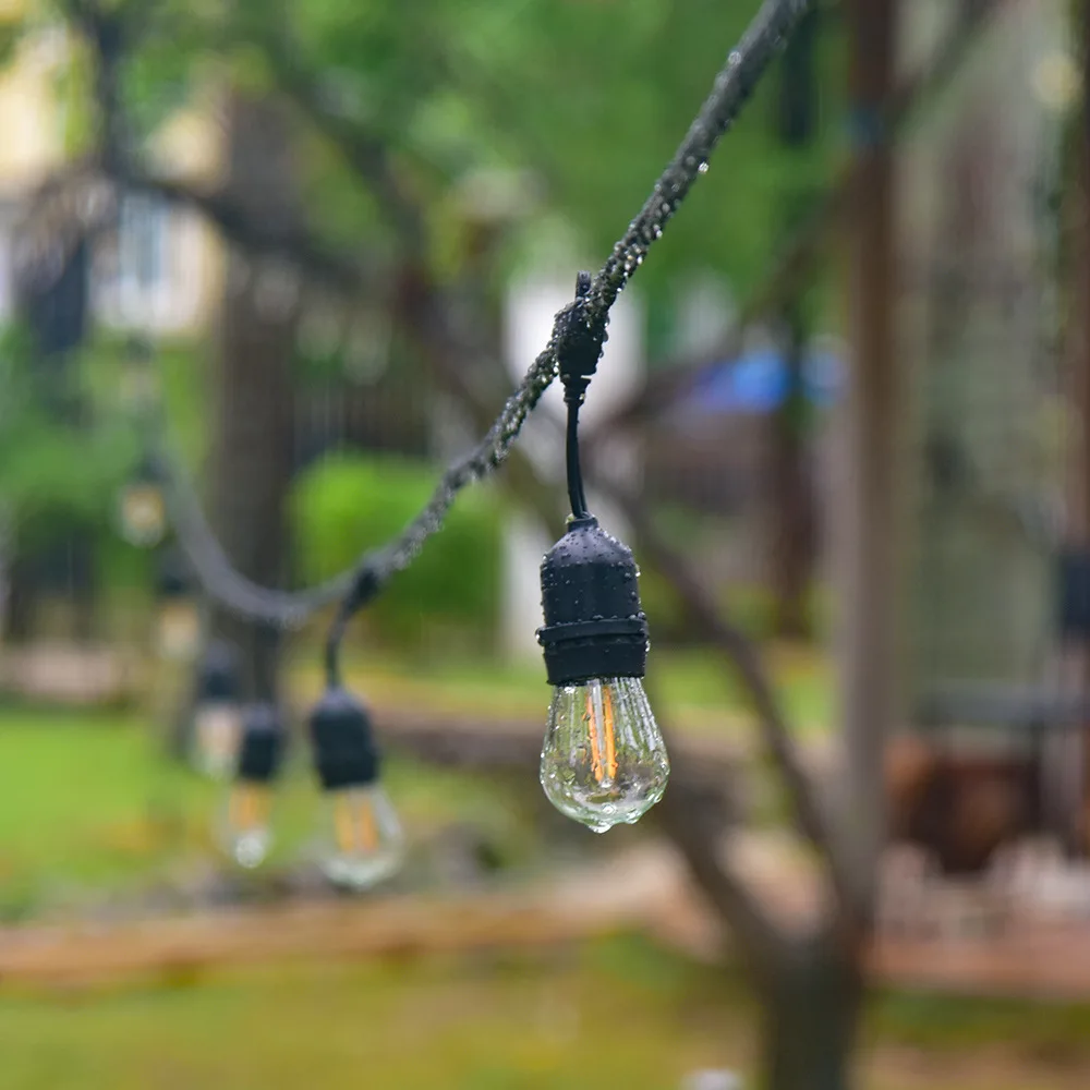 Водонепроницаемый наружный светодиодный светильник 10 м G40 лампа струнный можно