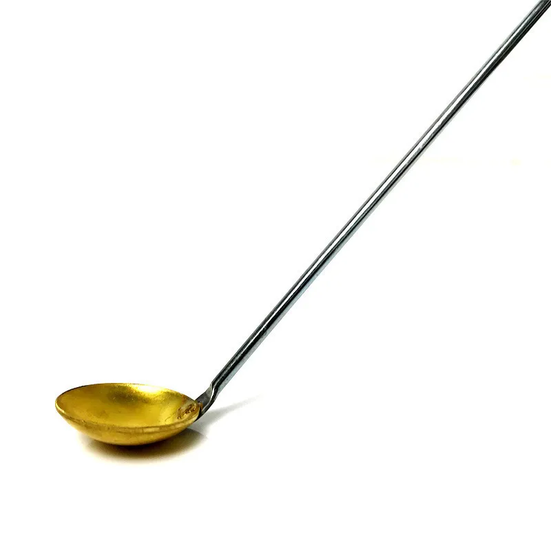 

Copper Burning Spoon Long Handle Laboratory Heating Spoon for Sintering Furnace School Instrument Chemical Combustion Reaction